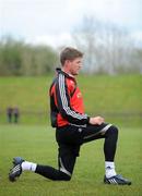 28 April 2009; Munster's Ronan O'Gara during squad training ahead of their Heineken Cup semi-final against Leinster on Saturday. University of Limerick, Limerick. Picture credit: Diarmuid Greene / SPORTSFILE