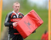 28 April 2009; Munster's Keith Earls during squad training ahead of their Heineken Cup semi-final against Leinster on Saturday. University of Limerick, Limerick. Picture credit: Diarmuid Greene / SPORTSFILE