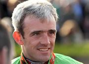 28 April 2009; Jockey Ruby Walsh after winning the Kerrygold Champion Steeplechase on Master Minded. 2009 Punchestown Irish National Hunt Festival, Punchestown Racecourse, Co. Kildare. Picture credit: Pat Murphy / SPORTSFILE