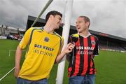 29 April 2009; Bohemians players Glen Cronin, right, and Anthony Murphy during a photocall before the live Setanta televised game between Bohemians and Dundalk on Friday night. Dalymount Park, Dublin. Picture credit: David Maher / SPORTSFILE