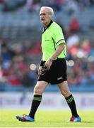27 September 2015; Referee Mel Kenny. TG4 Ladies Football All-Ireland Intermediate Championship Final, Kildare v Waterford, Croke Park, Dublin. Picture credit: Ramsey Cardy / SPORTSFILE