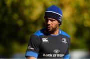 28 September 2015; Leinster's Isa Nacewa arrives for squad training. Leinster Rugby Squad Training, Rosemount, UCD, Belfield, Dublin. Picture credit: Piaras Ó Mídheach / SPORTSFILE