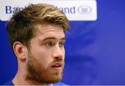 28 September 2015; Leinster's Dominic Ryan during a press conference. Leinster Rugby Press Conference. Leinster Rugby HQ, UCD, Belfield, Dublin. Picture credit: Piaras Ó Mídheach / SPORTSFILE