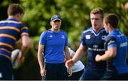 28 September 2015; Leinster backs coach Girvan Dempsey during squad training. Leinster Rugby Squad Training. Rosemount, UCD, Belfield, Dublin. Picture credit: Piaras Ó Mídheach / SPORTSFILE