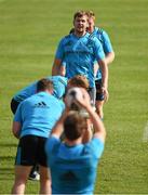 28 September 2015; Munster's Dave Foley issues instructions during lineout practice at squad training. Munster Rugby Squad Training, University of Limerick, Limerick. Picture credit: Diarmuid Greene / SPORTSFILE