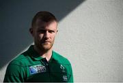 29 September 2015; Ireland's Keith Earls poses for a portrait after a press conference. Ireland Rugby Press Conference, 2015 Rugby World Cup, Radisson Blu Hotel, Guildford, England. Picture credit: Brendan Moran / SPORTSFILE