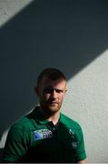 29 September 2015; Ireland's Keith Earls poses for a portrait after a press conference. Ireland Rugby Press Conference, 2015 Rugby World Cup, Radisson Blu Hotel, Guildford, England. Picture credit: Brendan Moran / SPORTSFILE
