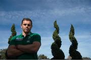 29 September 2015; Ireland's Darren Cave poses for a portrait after a press conference. Ireland Rugby Press Conference, 2015 Rugby World Cup, Radisson Blu Hotel, Guildford, England. Picture credit: Brendan Moran / SPORTSFILE