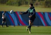 30 September 2015; Ireland scrum-half Conor Murray in action during squad training. 2015 Rugby World Cup, Ireland Rugby Squad Training. Surrey Sports Park, University of Surrey, Guildford, England. Picture credit: Brendan Moran / SPORTSFILE