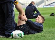 30 April 2009; Leinster's Luke Fitzgerald during the Leinster Rugby Squad Captain's Run ahead of their Heineken Cup Semi-Final against Munster on Saturday. Croke Park, Dublin. Picture credit: Diarmuid Greene / SPORTSFILE