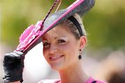 1 May 2009; Vivienne Leavy from Ballivor Co. Meath at the 2009 Punchestown Irish National Hunt Festival, Punchestown Racecourse, Co. Kildare. Picture credit: Matt Browne / SPORTSFILE