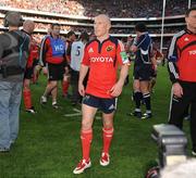 2 May 2009; Munster's Peter Stringer leaves the field after the game. Heineken Cup Semi-Final, Munster v Leinster, Croke Park, Dublin. Picture credit: Pat Murphy / SPORTSFILE