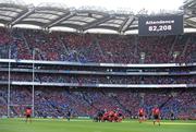2 May 2009; A record crowd for a club rugby game of 82,208 watch the game between Munster and Leinster. Heineken Cup Semi-Final, Munster v Leinster, Croke Park, Dublin. Picture credit: Brendan Moran / SPORTSFILE