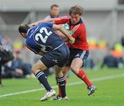 2 May 2009; Jerry Flannery, Munster, in action against Girvan Dempsey, Leinster. Heineken Cup Semi-Final, Munster v Leinster, Croke Park, Dublin. Picture credit: Pat Murphy / SPORTSFILE