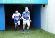 3 May 2009; Tipperary captain John O'Brien leads his team out against Kilkenny. Allianz GAA NHL Division 1 Final, Kilkenny v Tipperary, Semple Stadium, Thurles, Co. Tipperary. Picture credit: Matt Browne / SPORTSFILE