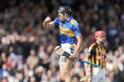 3 May 2009; James Woodlock, Tipperary, celebrates after scoring his side's first goal. Allianz GAA NHL Division 1 Final, Kilkenny v Tipperary, Semple Stadium, Thurles, Co. Tipperary. Picture credit: Diarmuid Greene / SPORTSFILE