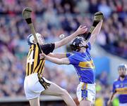 3 May 2009; Paul Curran, Tipperary, in action against TJ Reid, Kilkenny. Allianz GAA NHL Division 1 Final, Kilkenny v Tipperary, Semple Stadium, Thurles, Co. Tipperary. Picture credit: Matt Browne / SPORTSFILE