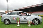 1 May 2009; Pictured at Dalmount Park is Bohemians manager Pat Fenlon after he was presented with a Ford Mondeo courtesy of Blanchardstown Ford. Dalymount Park, Dublin. Picture credit: Brian Lawless / SPORTSFILE
