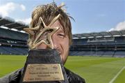 10 June 2013; Laois hurler Cahir Healy who was presented with his GAA / GPA Player of the Month Award, sponsored by Opel, for May at Croke Park in Dublin. Photo by Barry Cregg/Sportsfile