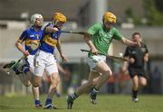 9 June 2013; Paul Browne of Limerick in action against Shane McGrath of Tipperary during the Munster GAA Hurling Senior Championship Semi-Final match between Limerick and Tipperary at Gaelic Grounds in Limerick. Photo by Ray McManus/Sportsfile
