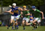 9 June 2013; Patrick Maher of Tipperary in action against Gavin O'Mahony of Limerick during the Munster GAA Hurling Senior Championship Semi-Final match between Limerick and Tipperary at Gaelic Grounds in Limerick. Photo by Ray McManus/Sportsfile