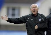 10 June 2013; Drogheda United manager Mick Cooke during the Airtricity League Premier Division match between Drogheda United and Dundalk at Hunky Dorys Park in Drogheda, Louth. Photo by Sportsfile