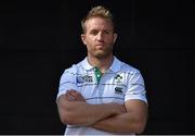 30 September 2015; Ireland's Luke Fitzgerald poses for a portrait after a press conference. 2015 Rugby World Cup, Ireland Rugby Press Conference. Radisson Blu Hotel, Guildford, England. Picture credit: Brendan Moran / SPORTSFILE