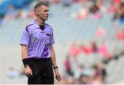 13 September 2015; Referee Ray Kelly. Liberty Insurance All Ireland Senior Camogie Championship Final, Cork v Galway. Croke Park, Dublin. Picture credit: Piaras Ó Mídheach / SPORTSFILE