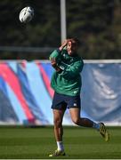 2 October 2015; Ireland's Simon Zebo in action during squad training. Ireland Rugby Squad Training, 2015 Rugby World Cup, Surrey Sports Park, University of Surrey, Guildford, England. Picture credit: Brendan Moran / SPORTSFILE