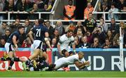 3 October 2015; Bryan Habana, South Africa, scores his side's third try of the game. 2015 Rugby World Cup, Pool B, South Africa v Scotland, St James' Park, Newcastle, England. Picture credit: Ramsey Cardy / SPORTSFILE