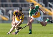 3 May 2009; Michael Jacob, Wexford, in action against Derek Molloy, Offaly. Allianz GAA NHL Division 2 Final, Wexford v Offaly, Semple Stadium, Thurles, Co. Tipperary. Picture credit: Diarmuid Greene / SPORTSFILE