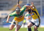 3 May 2009; Shane Dooley, Offaly, in action against Malachy Travers, Wexford. Allianz GAA NHL Division 2 Final, Wexford v Offaly, Semple Stadium, Thurles, Co. Tipperary. Picture credit: Diarmuid Greene / SPORTSFILE