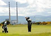 9 May 2009; Banbridge's Rory Leonard takes his 2nd shot from the 15th fairway during the Irish Amateur Open Golf Championship. Royal Dublin Golf Club, Dollymount, Dublin. Photo by Sportsfile
