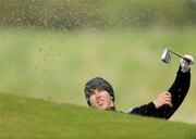 9 May 2009; Canada's Mathieu Rivard plays his 3rd shot on the 17th from the bunker during the Irish Amateur Open Golf Championship. Royal Dublin Golf Club, Dollymount, Dublin. Photo by Sportsfile
