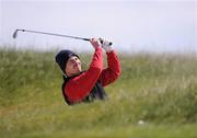 9 May 2009; Mullingar's Desmond Mangan takes his 3rd shot from the rough on the 17th during the Irish Amateur Open Golf Championship. Royal Dublin Golf Club, Dollymount, Dublin. Photo by Sportsfile