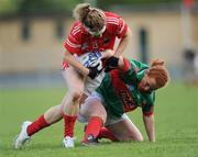 9 May 2009; Valerie Mulcahy, Cork, in action against Noelle Tierney, Mayo. Bord Gais Energy Ladies NFL Division 1 Final, Cork v Mayo, St Bridget's GAA Club, Kiltoom, Co Roscommon. Picture credit: Ray McManus / SPORTSFILE