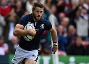 23 September 2015; Tommy Seymour, Scotland. 2015 Rugby World Cup, Pool B, Scotland v Japan. Kingsholm Stadium, Gloucester, England. Picture credit: Ramsey Cardy / SPORTSFILE