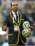 3 October 2015; South Africa assistant coach Ricardo Laubscher. 2015 Rugby World Cup, Pool B, South Africa v Scotland, St James' Park, Newcastle, England. Picture credit: Ramsey Cardy / SPORTSFILE