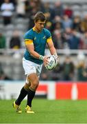 3 October 2015; Handre Pollard, South Africa. 2015 Rugby World Cup, Pool B, South Africa v Scotland, St James' Park, Newcastle, England. Picture credit: Ramsey Cardy / SPORTSFILE