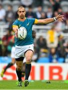 3 October 2015; Ruan Pienaar, South Africa. 2015 Rugby World Cup, Pool B, South Africa v Scotland, St James' Park, Newcastle, England. Picture credit: Ramsey Cardy / SPORTSFILE