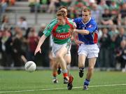 10 May 2009; Donal Vaughan, Mayo, in action against Thomas McGovern, New York. Connacht Senior Football Championship First Round, New York v Mayo, Gaelic Park, The Bronx, New York, USA. Picture credit: Pat Murphy / SPORTSFILE