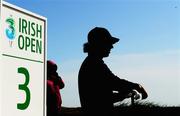 12 May 2009; Rory McIlroy looks down the 3rd fairway prior to hiting his tee shot during the 3 Irish Open Golf Championship practice day. County Louth Golf Club, Baltray, Co. Louth. Photo by Sportsfile