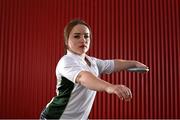 6 October 2015; Niamh McCarthy, discus, at the announcement of the nine strong Irish team for the upcoming IPC Paralympic Athletics World Championships in Doha, Qatar, from October 22nd - 31st. The Irish team is proudly sponsored by Allianz Ireland. National High Performance Training Centre, Blanchardstown, Co. Dublin. Photo by Sportsfile