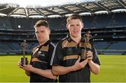 7 October 2015; The GAA/GPA All-Stars, sponsored by Opel are delighted to announce Dublin's Paddy Andrews, left, and Kilkenny's TJ Reid as the Opel Players of the Month for September in football and hurling respectively. Croke Park, Dublin. Picture credit: Seb Daly / SPORTSFILE