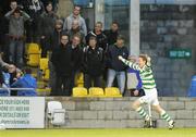 16 May 2009; Gary Twigg, Shamrock Rovers, celebrates after scoring his side's second and winning goal against Bohemians. League of Ireland Premier Division, Shamrock Rovers v Bohemians, Tallaght Stadium, Dublin. Picture credit: Brendan Moran / SPORTSFILE