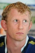 19 May 2009; Leo Cullen during a Leinster rugby press conference ahead of their Heineken Cup Final against Leicester Tigers on Saturday. Donnybrook Stadium, Dublin. Picture credit: Pat Murphy / SPORTSFILE