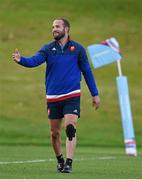 7 October 2015; France's Frederic Michalak during squad training. France Rugby Squad Training, 2015 Rugby World Cup, Vale Resort, Hensol, Wales. Picture credit: Brendan Moran / SPORTSFILE