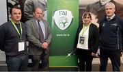 8 October 2015; Limerick representatives, from left, Conor Nestor, Seamus O'Connor, Barbara Bermingham and Phelim Macken during the FAI Stakeholders Conference. Lansdowne RFC, Lansdowne Road, Dublin. Picture credit: Cody Glenn / SPORTSFILE