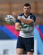9 October 2015; Ireland's Robbie Henshaw in action during squad training. 2015 Rugby World Cup, Ireland Rugby Squad Training. Newport High School, Newport, Wales. Picture credit: Brendan Moran / SPORTSFILE