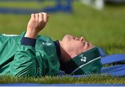 9 October 2015; Ireland's Jonathan Sexton during squad training. 2015 Rugby World Cup, Ireland Rugby Squad Training. Newport High School, Newport, Wales. Picture credit: Brendan Moran / SPORTSFILE